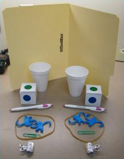 Photo: Assembled materials